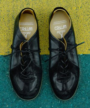 WTRD3119 아더 홀스레더 독일군 스니커즈 워싱 블랙