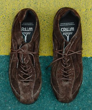 WTRD3116 레이지 스웨이드 레이싱 스니커즈 워싱 브라운