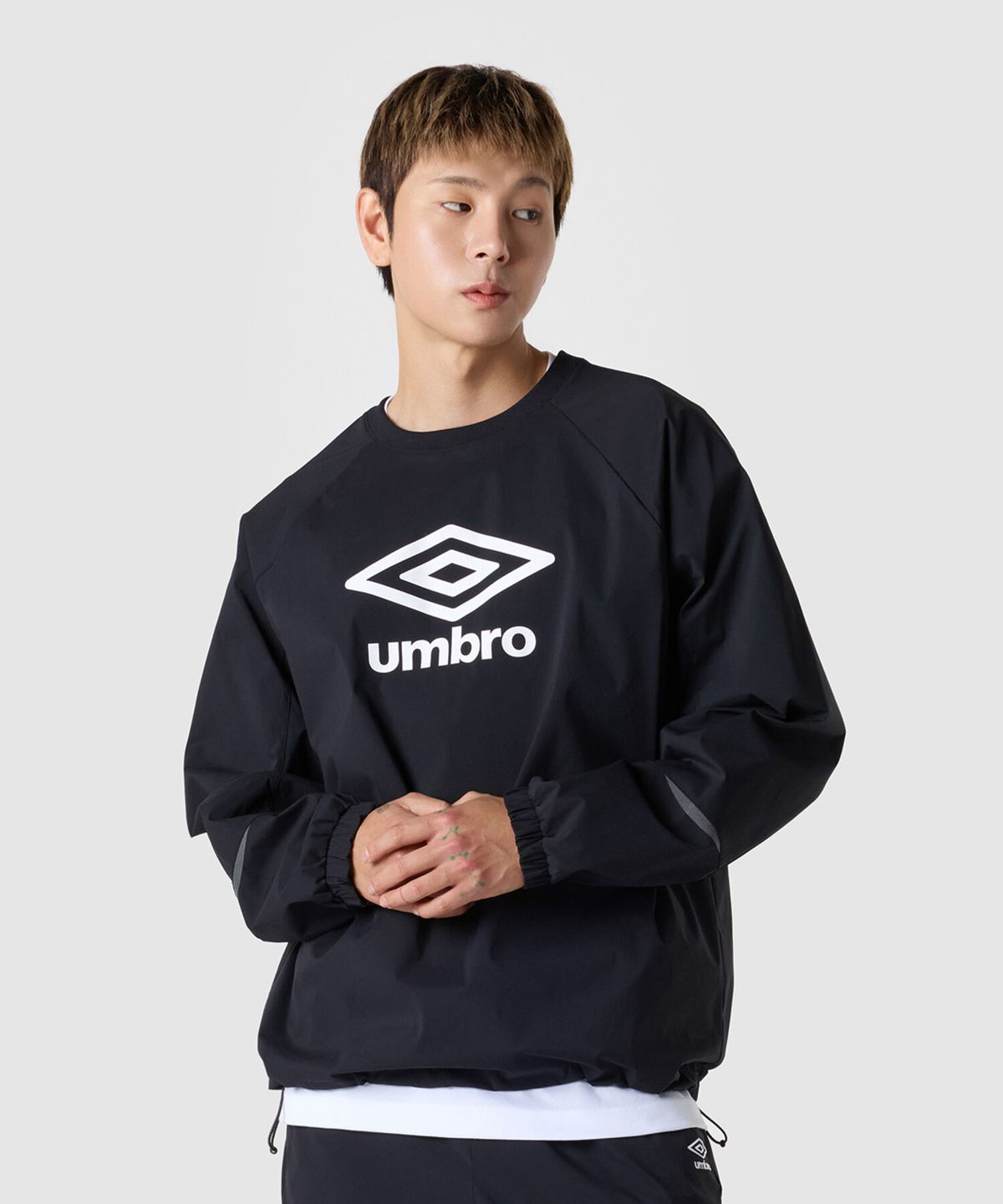 엄브로(UMBRO) 액티브 올라운드 스트레치 피스테 블랙(UQ321SWT91)