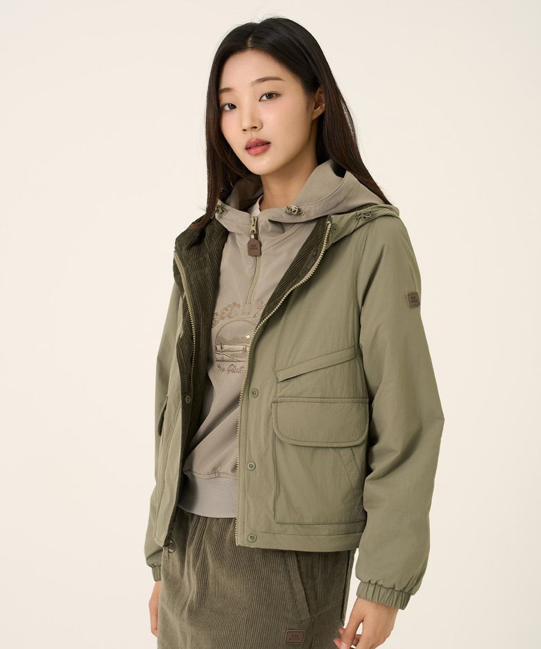 W 코리 자켓_Olive