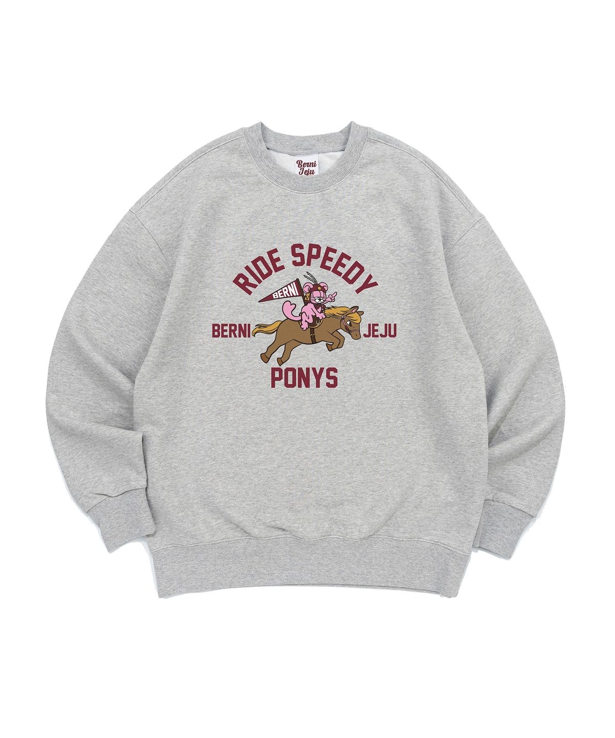 베르니(BERNI) [JEJU EDITION] BERNI PONYS MTM (GRAY)