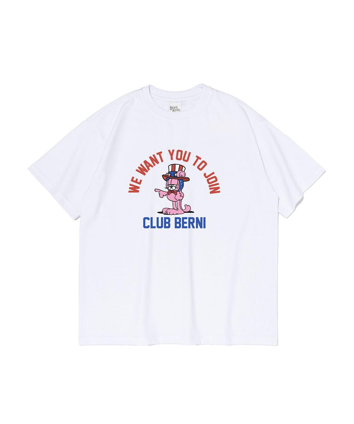 베르니(BERNI) 클럽 투 조인 반팔티 (화이트)