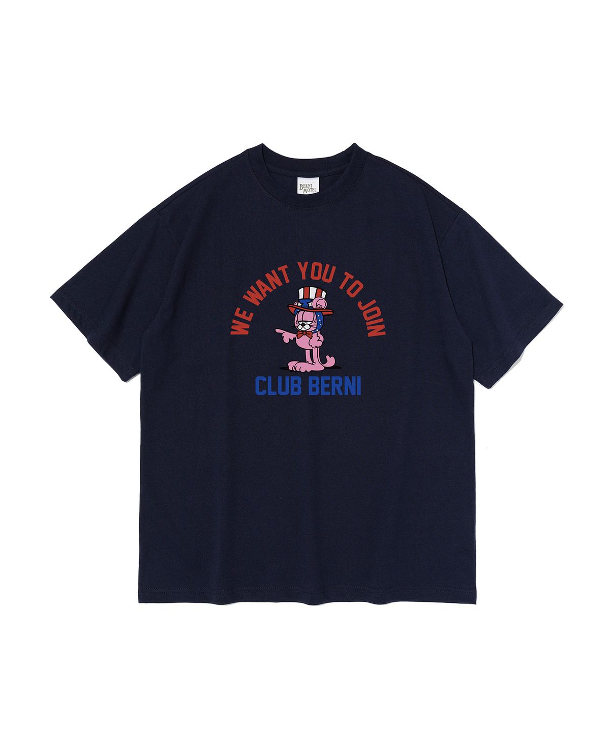 베르니(BERNI) 클럽 투 조인 반팔티 (네이비)