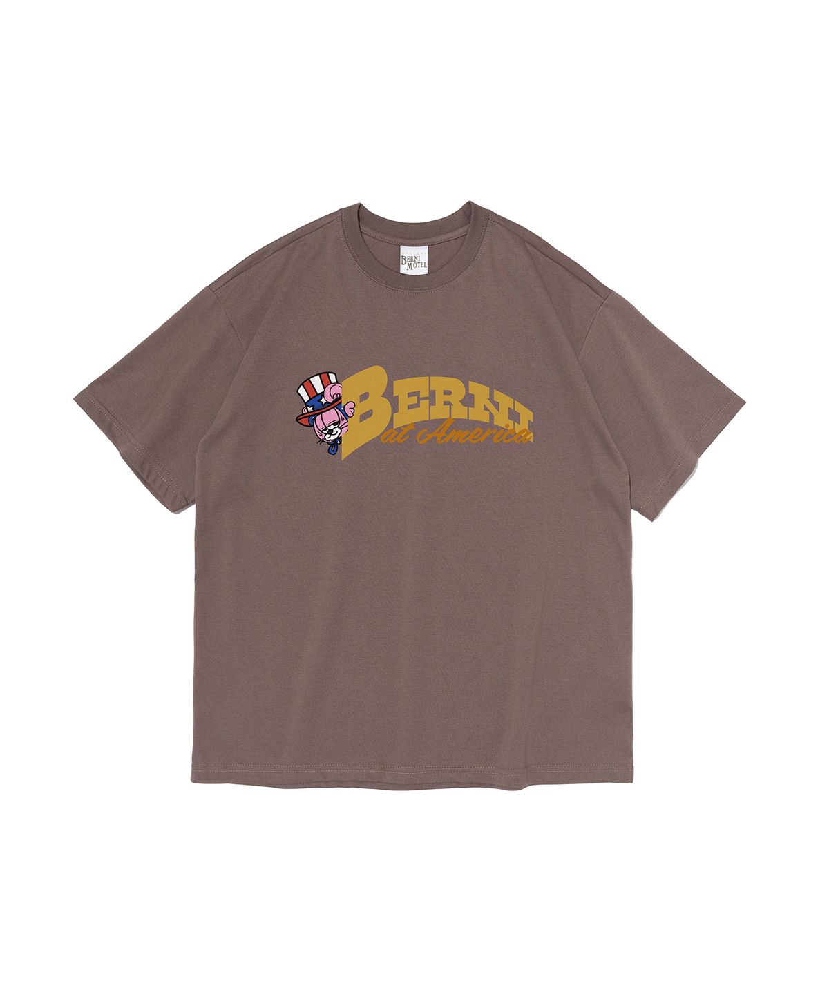 베르니(BERNI) BERNI AMERICA TEE (MOCHA)