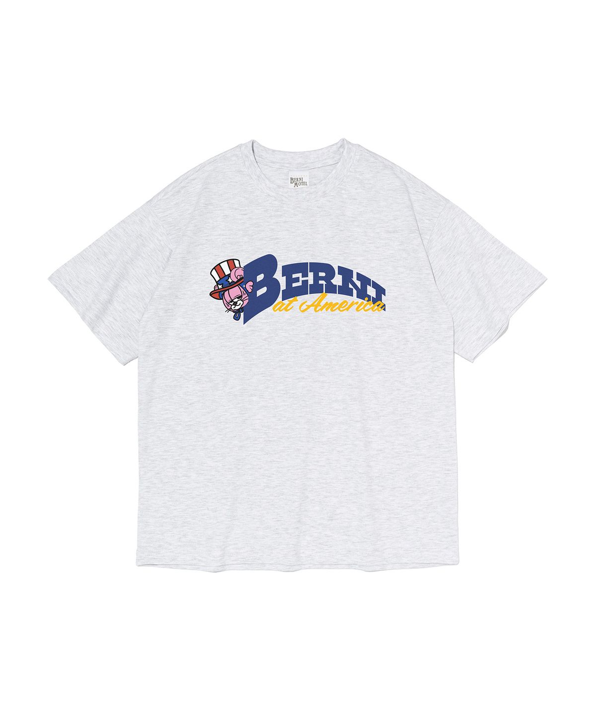 베르니(BERNI) BERNI AMERICA TEE (L.GRAY)