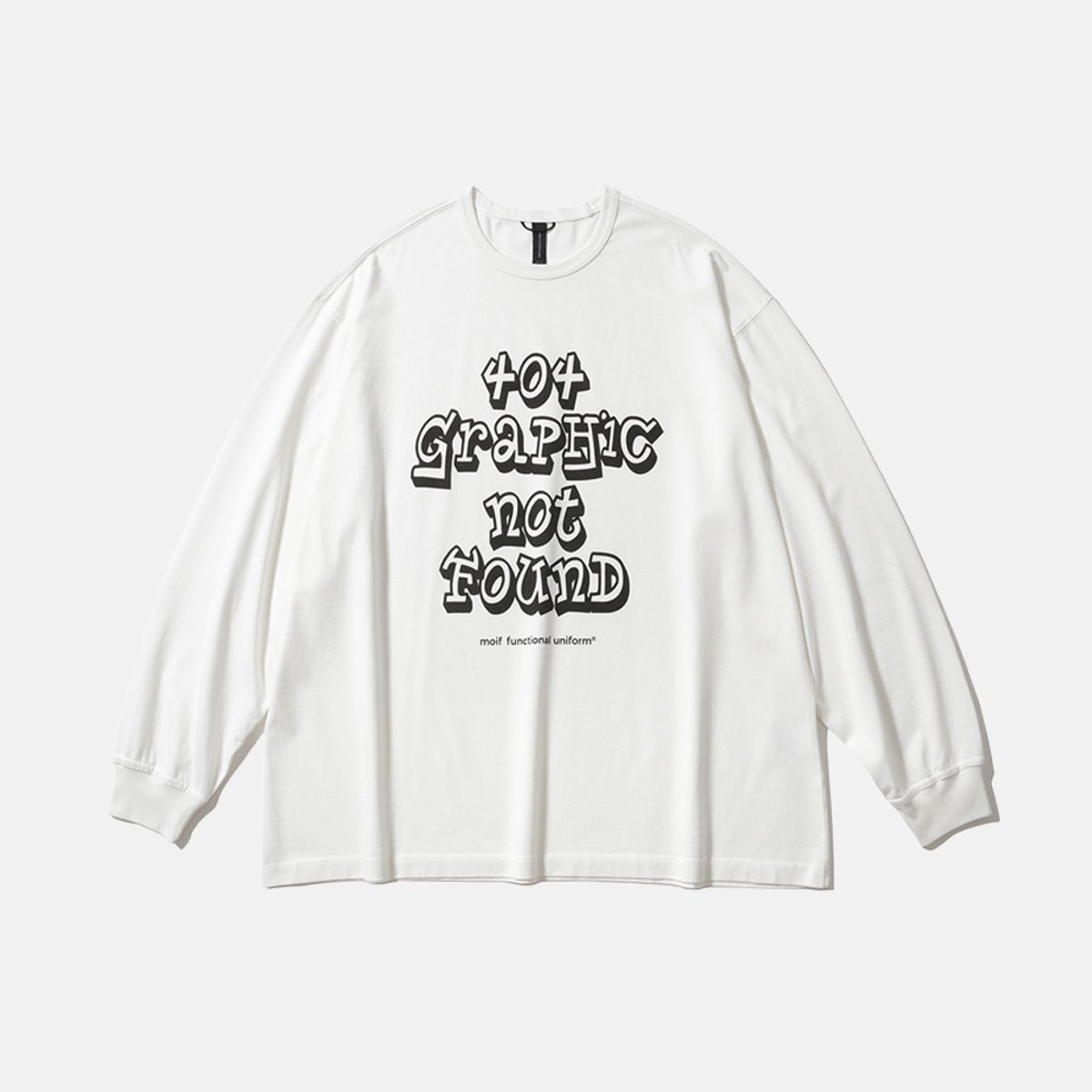 모이프(MOIF) [AW25] 404 GNF(F) L/S TEE / OFF WHITE