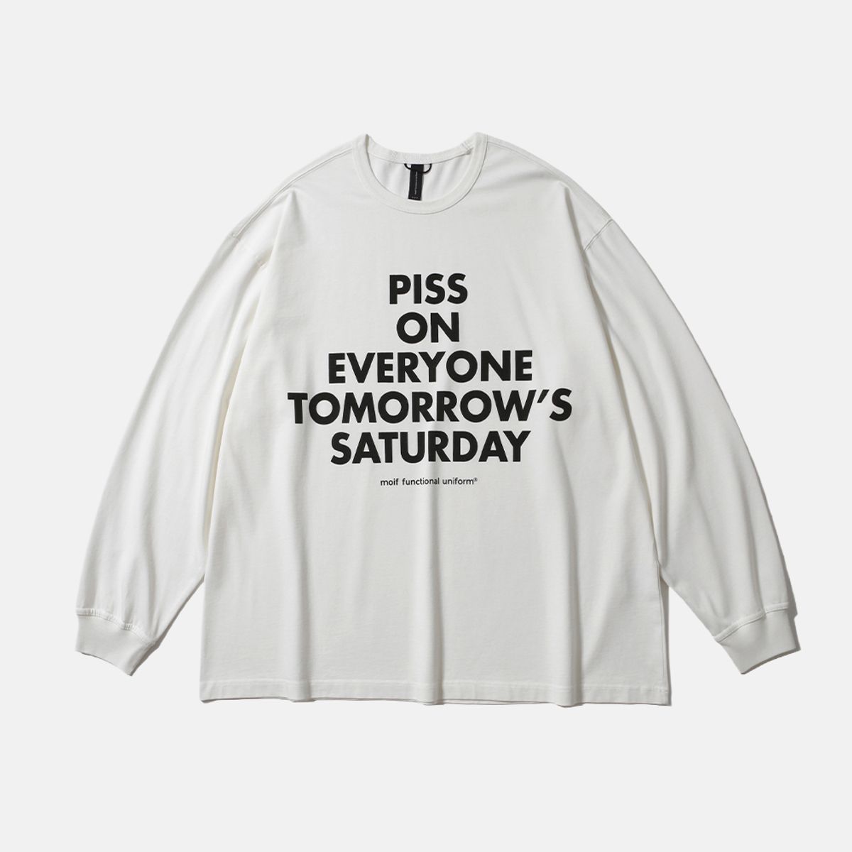 모이프(MOIF) [AW25] POETS L/S TEE / OFF WHITE