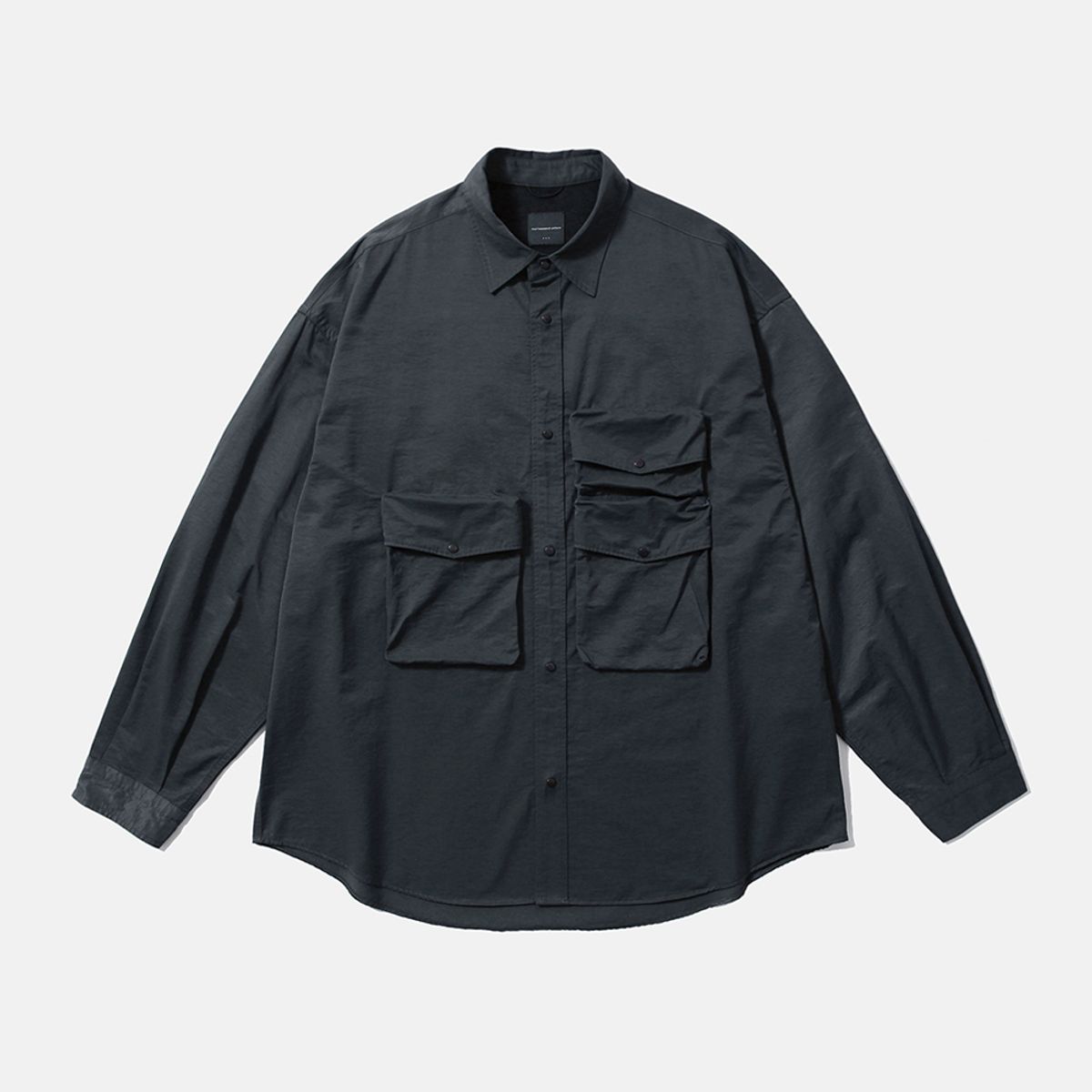모이프(MOIF) [AW25] GEAR POCKET SHIRT / IRON GRAY