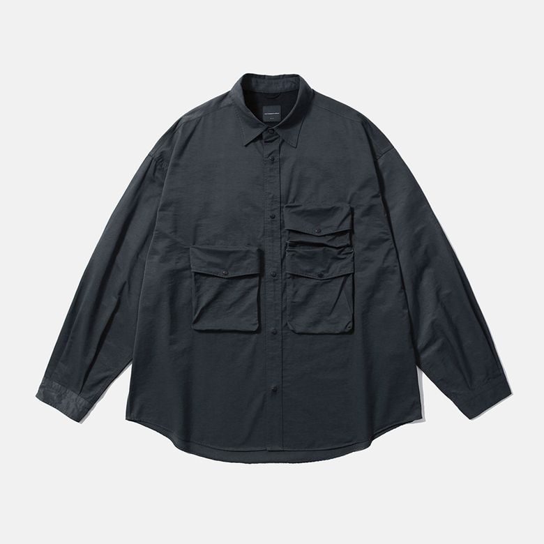 [AW25] GEAR POCKET SHIRT / IRON GRAY