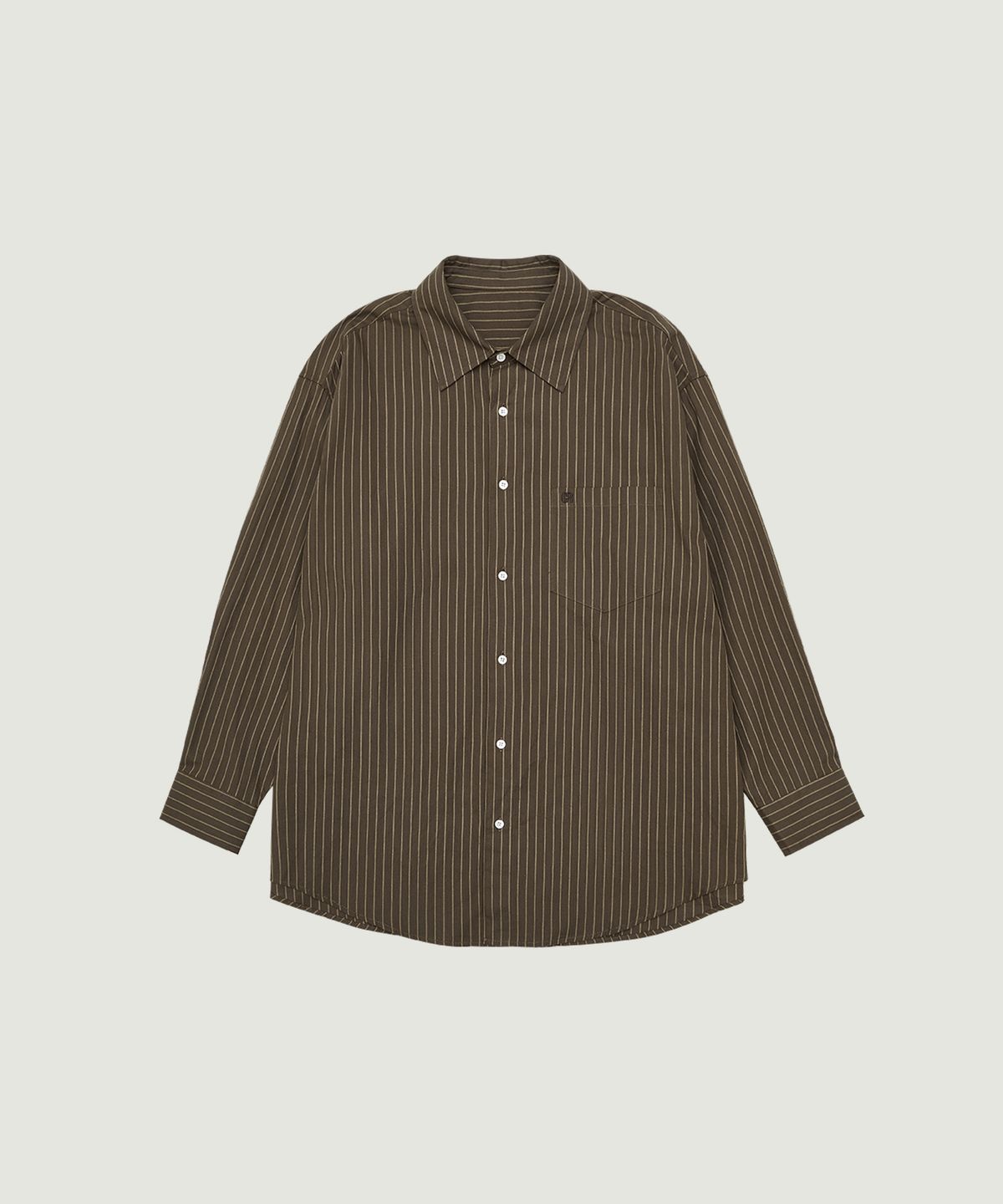 그로브(GROVE) 25FW BLAINE SHIRT (BROWN)