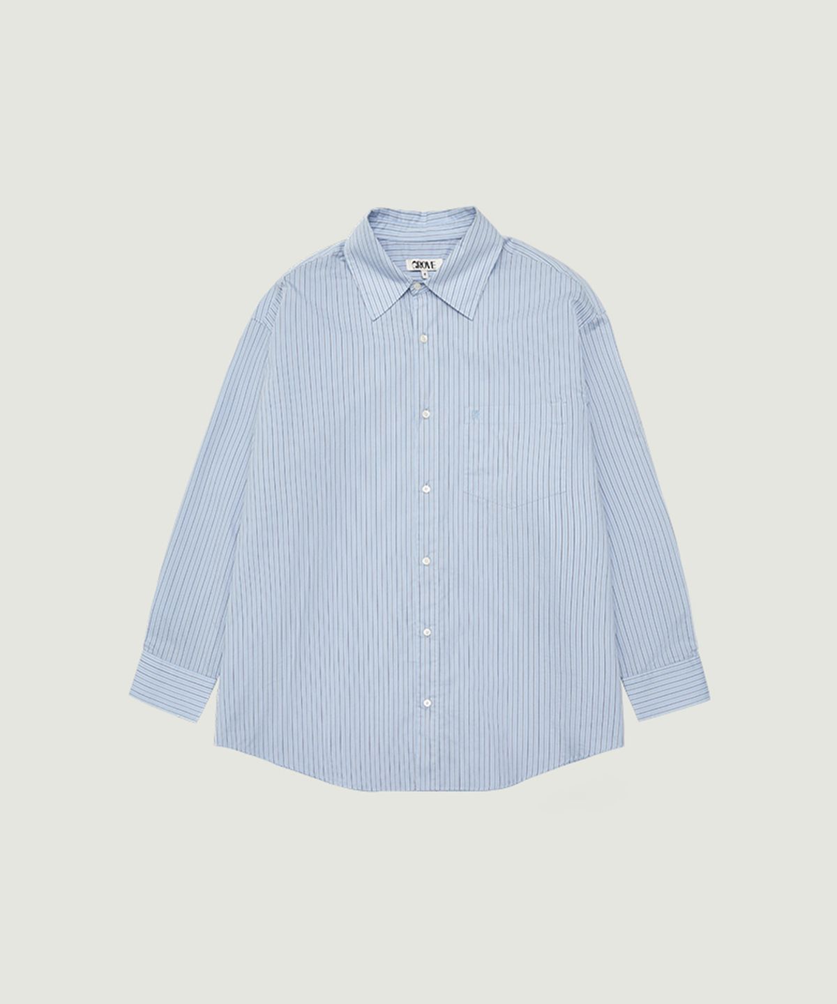 그로브(GROVE) 25FW BLAINE SHIRT (BLUE)