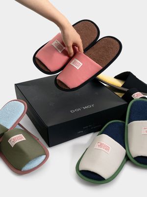 썸머 배색 테리 220 - 290mm 룸슈즈 실내화 슬리퍼