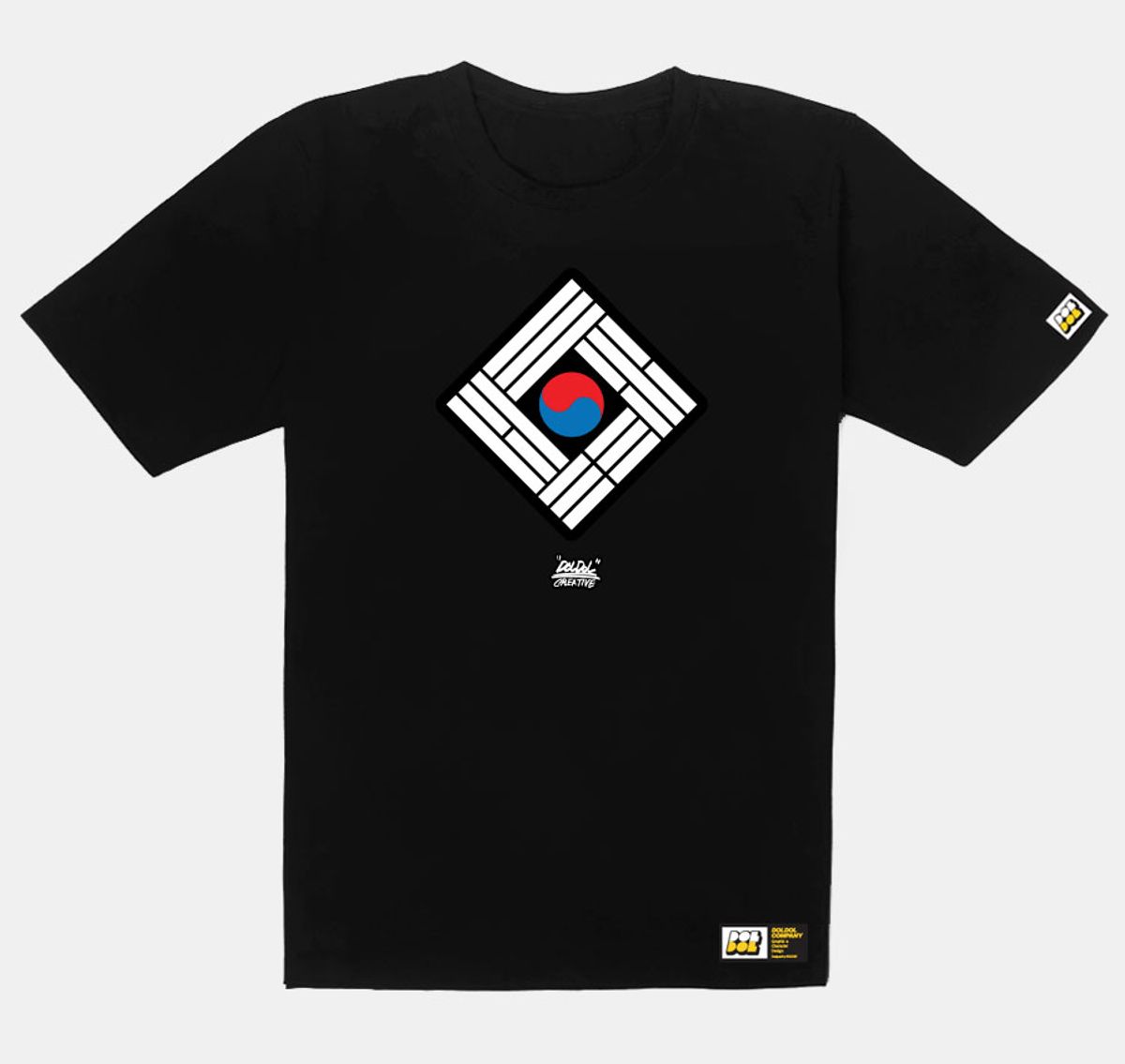 돌돌(DOLDOL) DMK_T-shirts_46 데블몽키 타이거 코리아 그래피티 티셔츠 반팔티