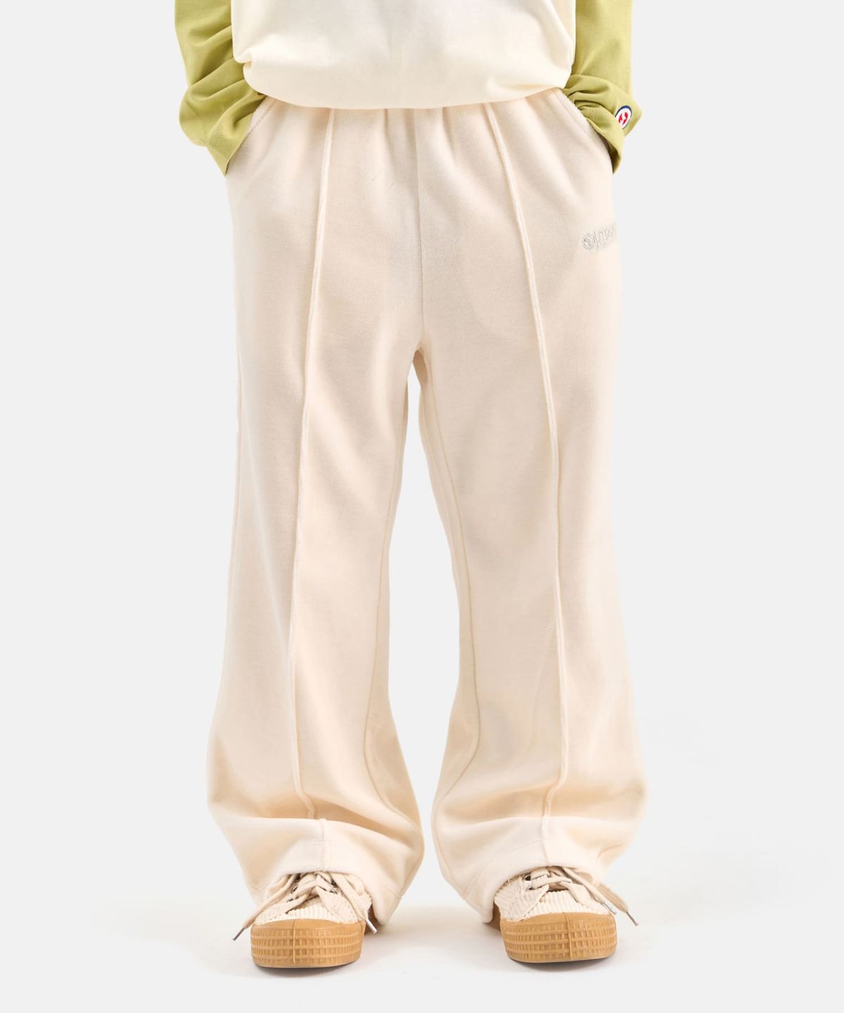 아웃도어 프로덕츠 키즈(OUTDOOR PRODUCTS KIDS) 여아 벨로아 부츠컷 팬츠 (크림) OD253BPT72_CRE