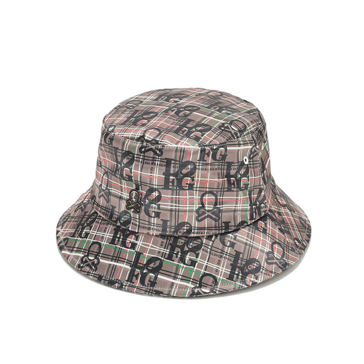 마크앤로나(MARK&LONA) U GN CHECK PATTERN BUCKET HAT LR3YJ03U