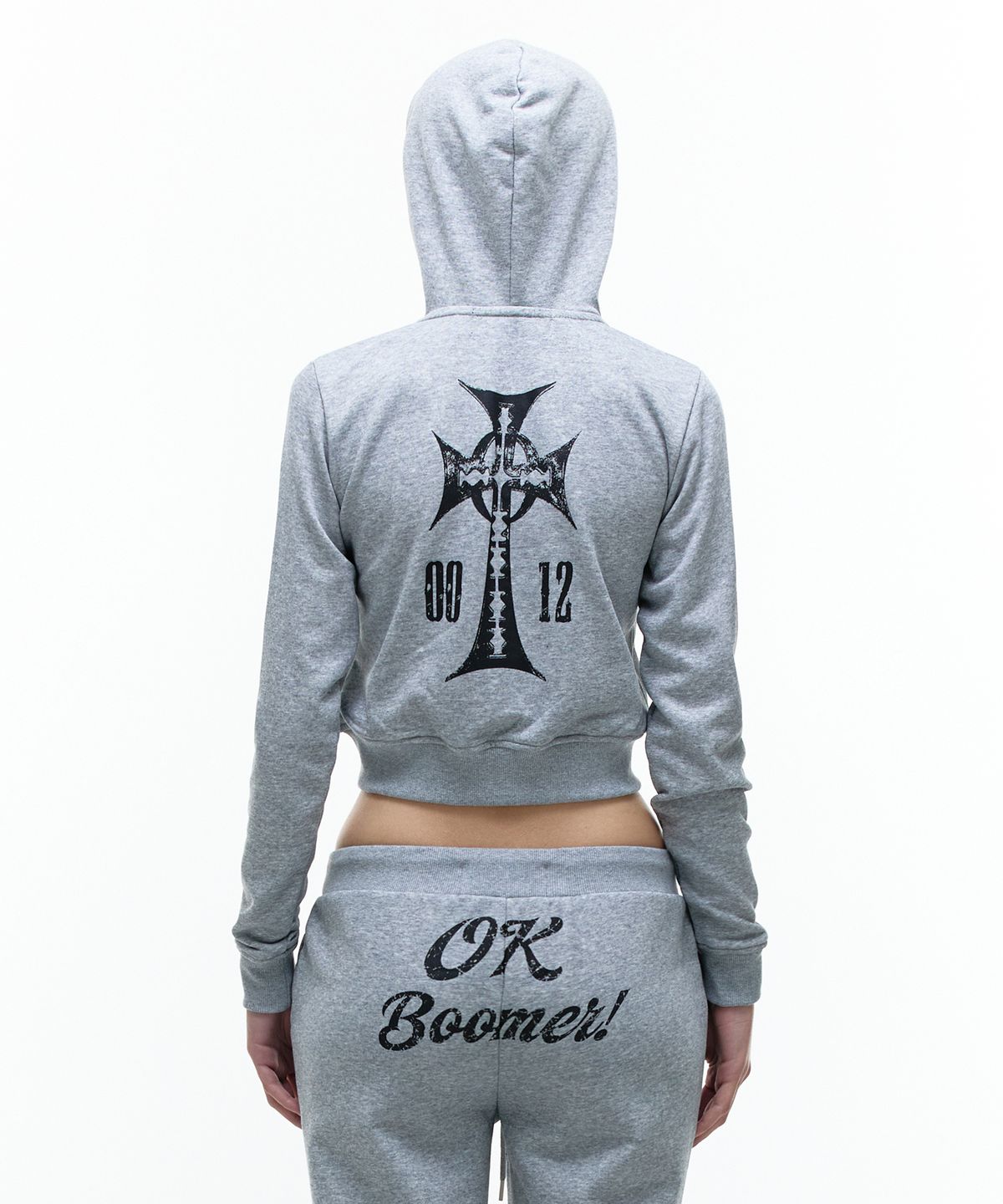 오퍼스 0012(OPUS 0012) Op. 07 CITY GIRL HOOD-ZIP M/GREY