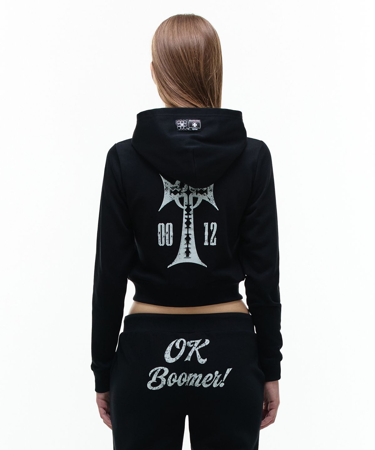 오퍼스 0012(OPUS 0012) Op. 07 CITY GIRL HOOD-ZIP BLACK