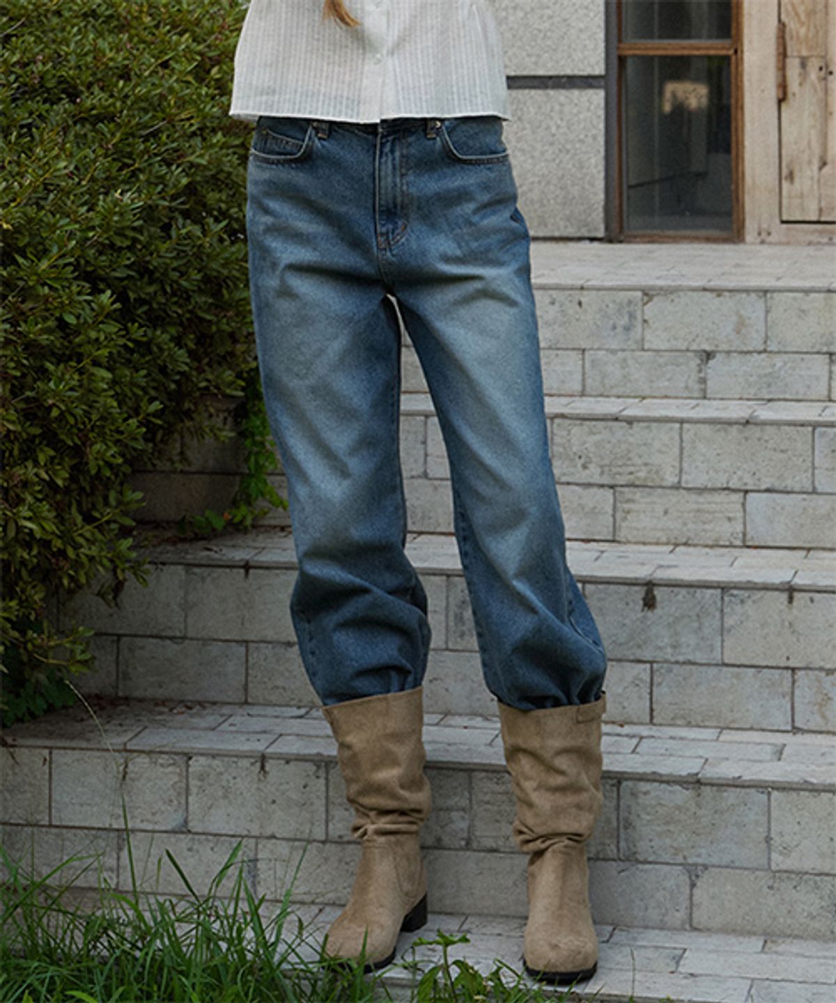 디애니(THE ANY) Mei Straight Denim