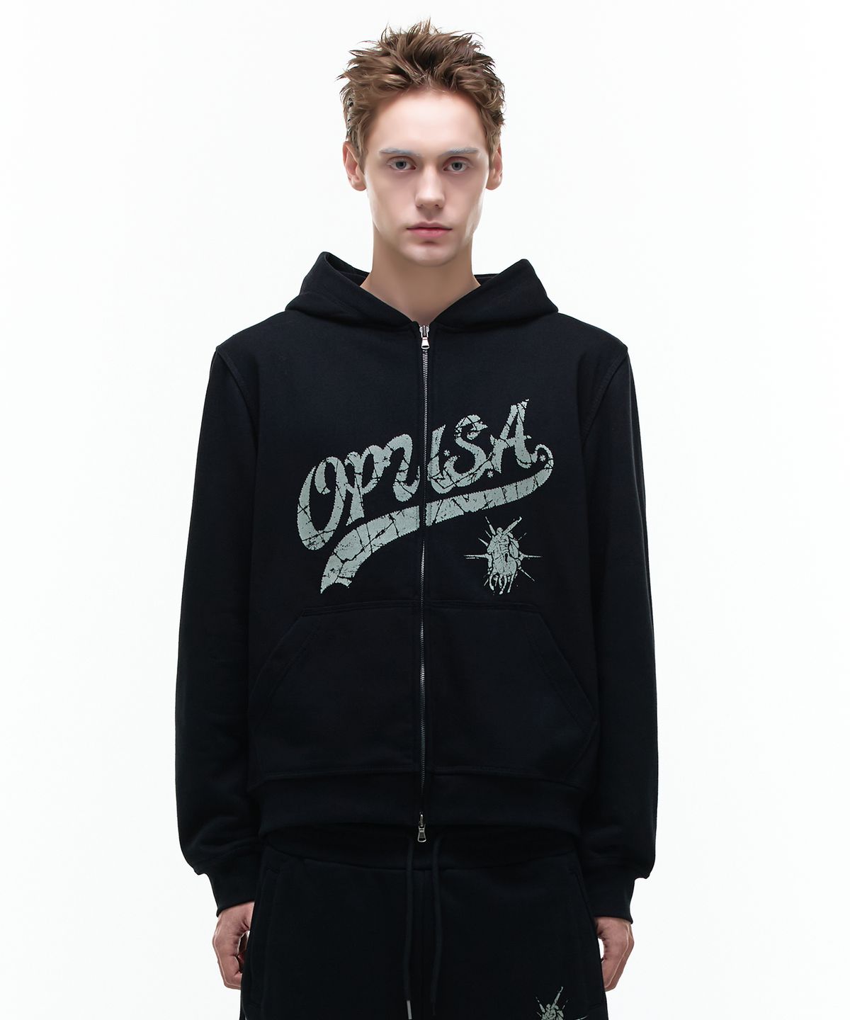 오퍼스 0012(OPUS 0012) Op. 07 BREED-BLACK HOOD-ZIP BLACK