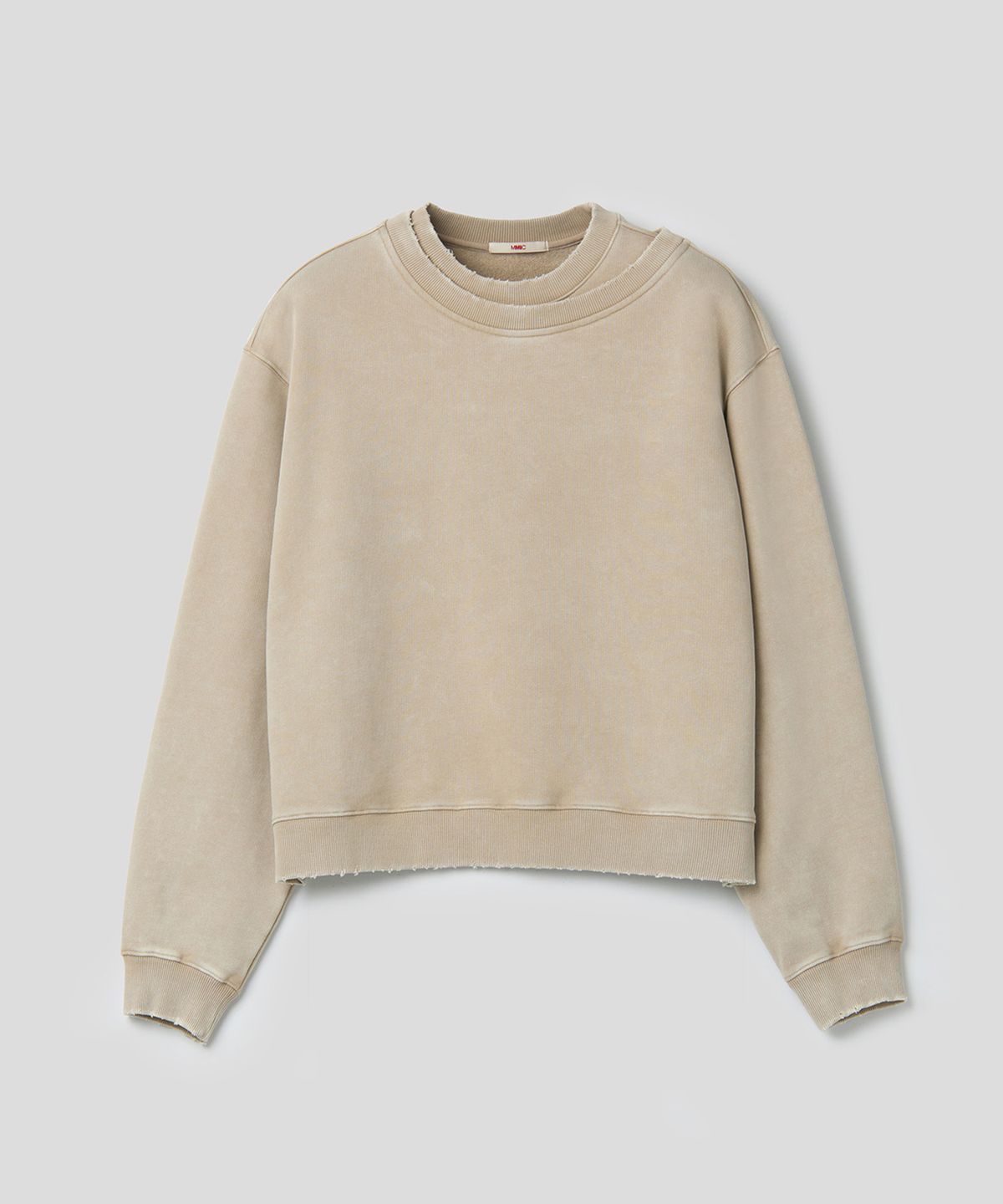 엠엠아이씨(MMIC) DUAL SWEATSHIRT (BEIGE)