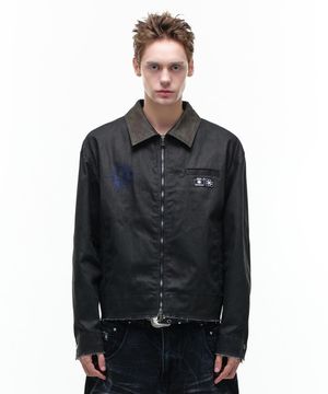 Op. 03 TAGS WORK JACKET CHARCOAL VER.2