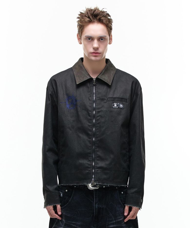 Op. 03 TAGS WORK JACKET CHARCOAL VER.2