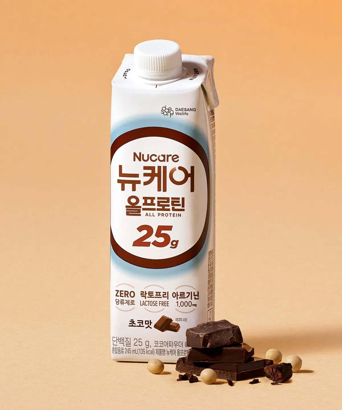 뉴케어(NUCARE) 24팩) 뉴케어 올프로틴 초코 25g 단백질 드링크 245ml