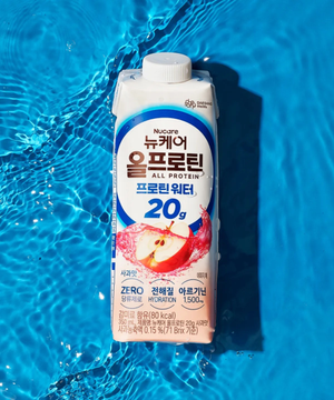 18팩) 뉴케어 올프로틴 프로틴 워터 20g 사과 350ml