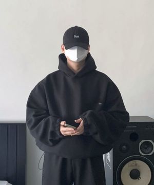 YEI Logo 후드티 (블랙)