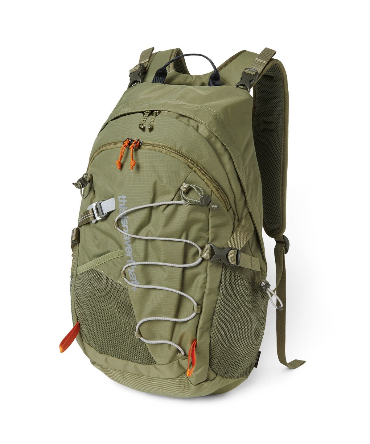 디스이즈네버댓(THISISNEVERTHAT) SP-Logo Field Backpack 28 Olive