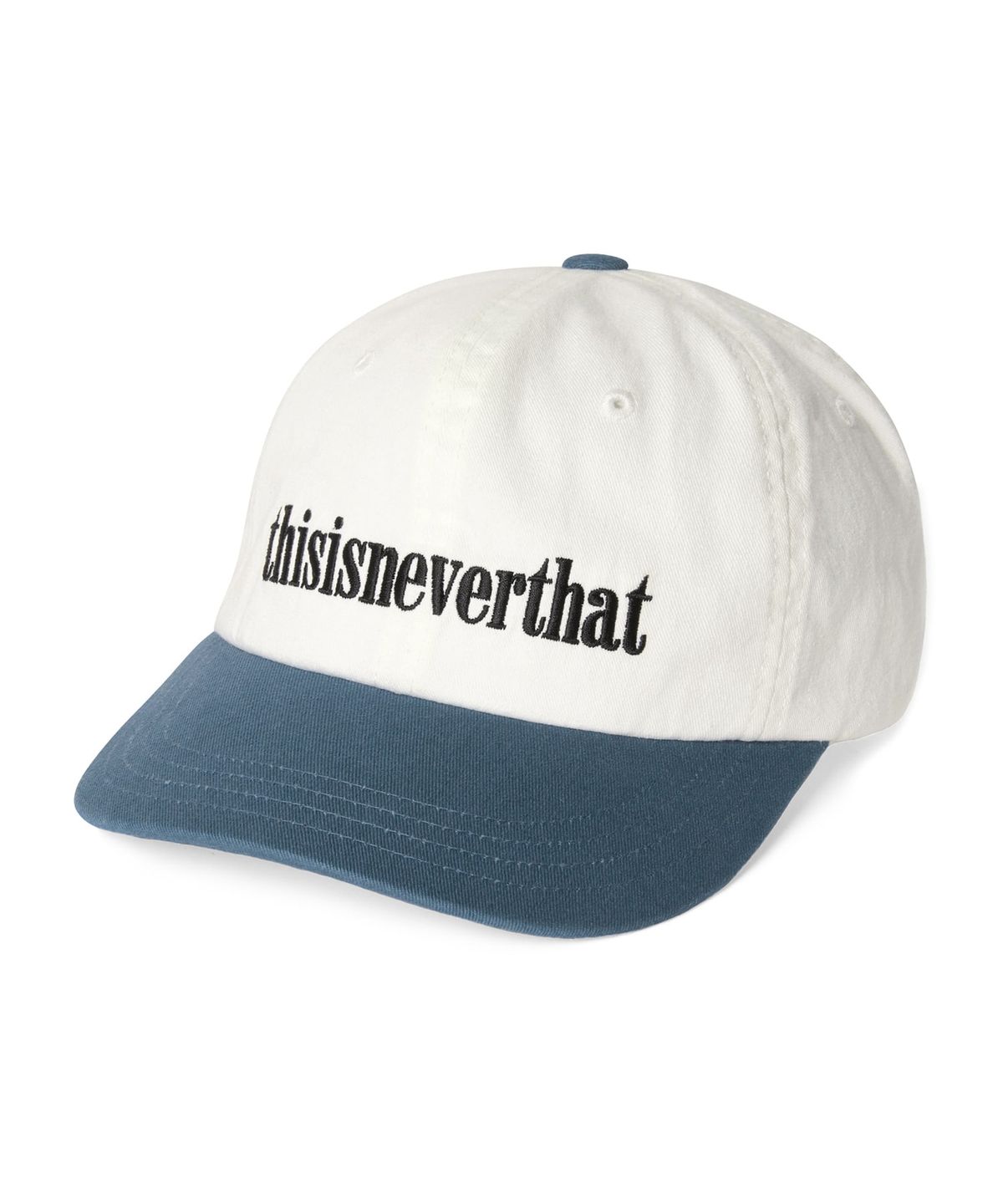 디스이즈네버댓(THISISNEVERTHAT) Onyx Cap White/Blue