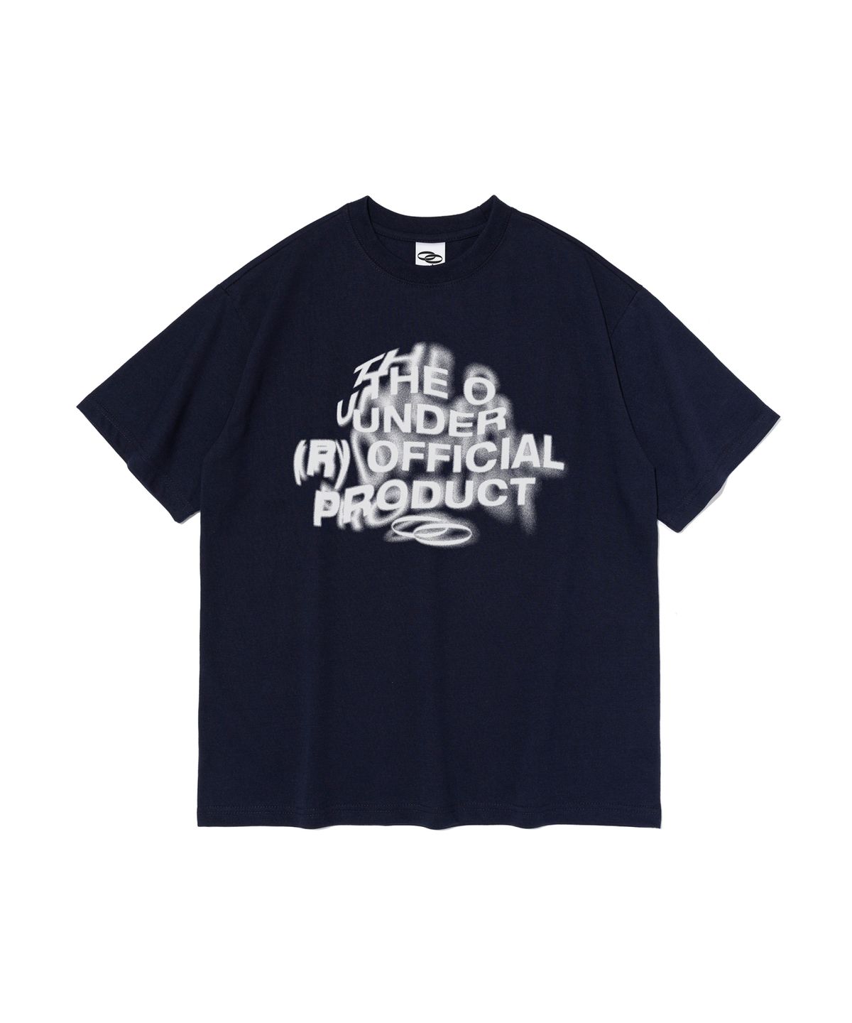 오언더알(OUNDERR) CHAOS LOGO 반팔 티셔츠 (네이비)