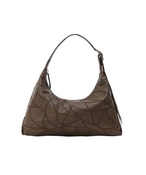 CACTUS HOBO BAG MINI [Dark Brown]