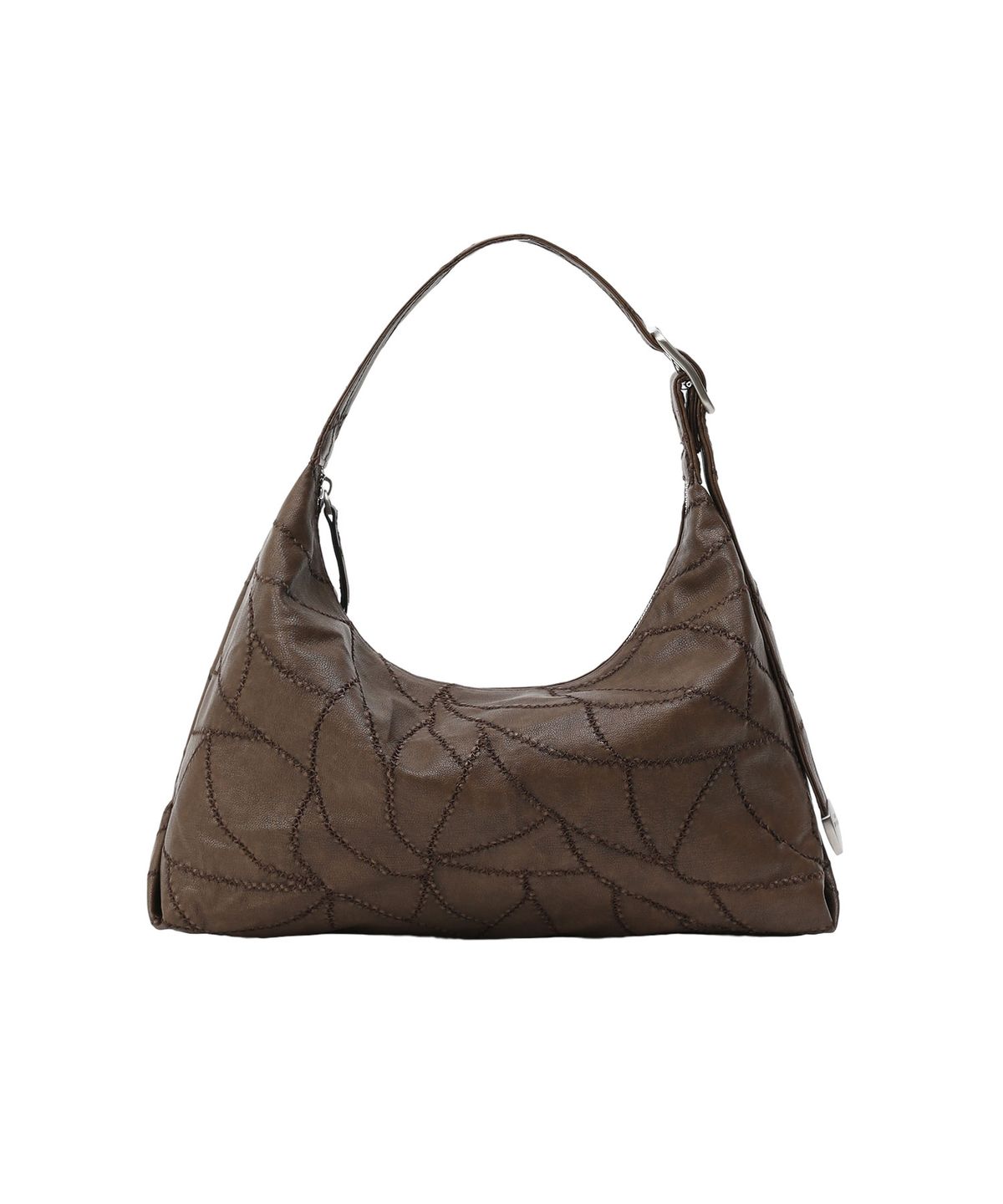 샌드뮤지엄(SAND MUSEUM) CACTUS HOBO BAG MINI [Dark Brown]