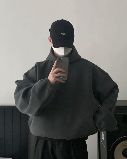 에센셜 벌룬라인 오버 후디 11colors source detail 14