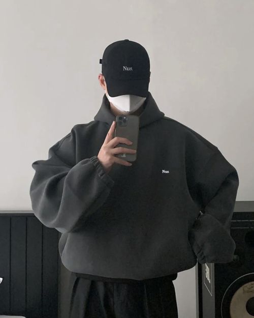 에센셜 벌룬라인 오버 후디 11colors source detail 15