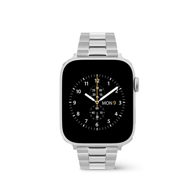 SMARTWATCH ICONIC LINK 애플워치 실버 메탈 링크 브레이슬릿