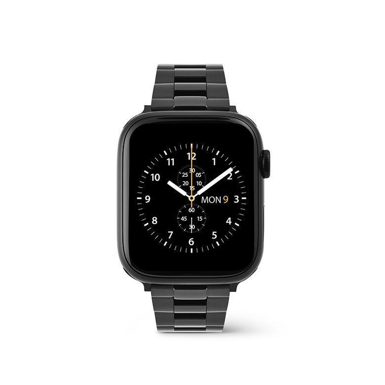 SMARTWATCH ICONIC LINK 애플워치 블랙 메탈밴드