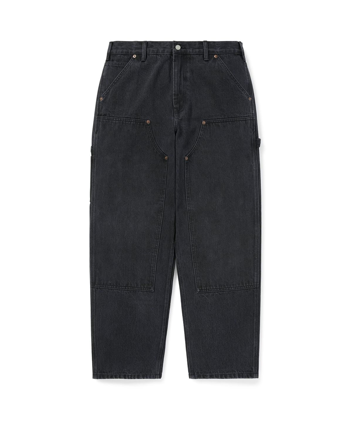 디스이즈네버댓(THISISNEVERTHAT) (FW25) Denim Double Knee Pant Black