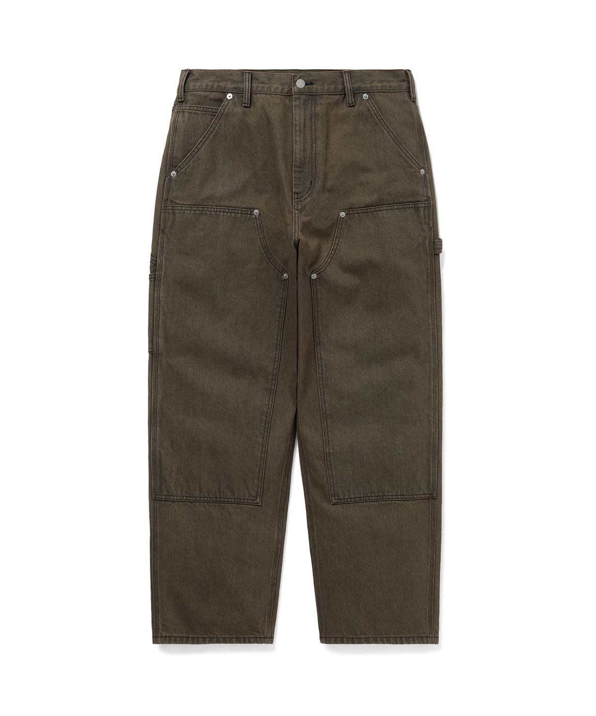 디스이즈네버댓(THISISNEVERTHAT) Denim Double Knee Pant Brown