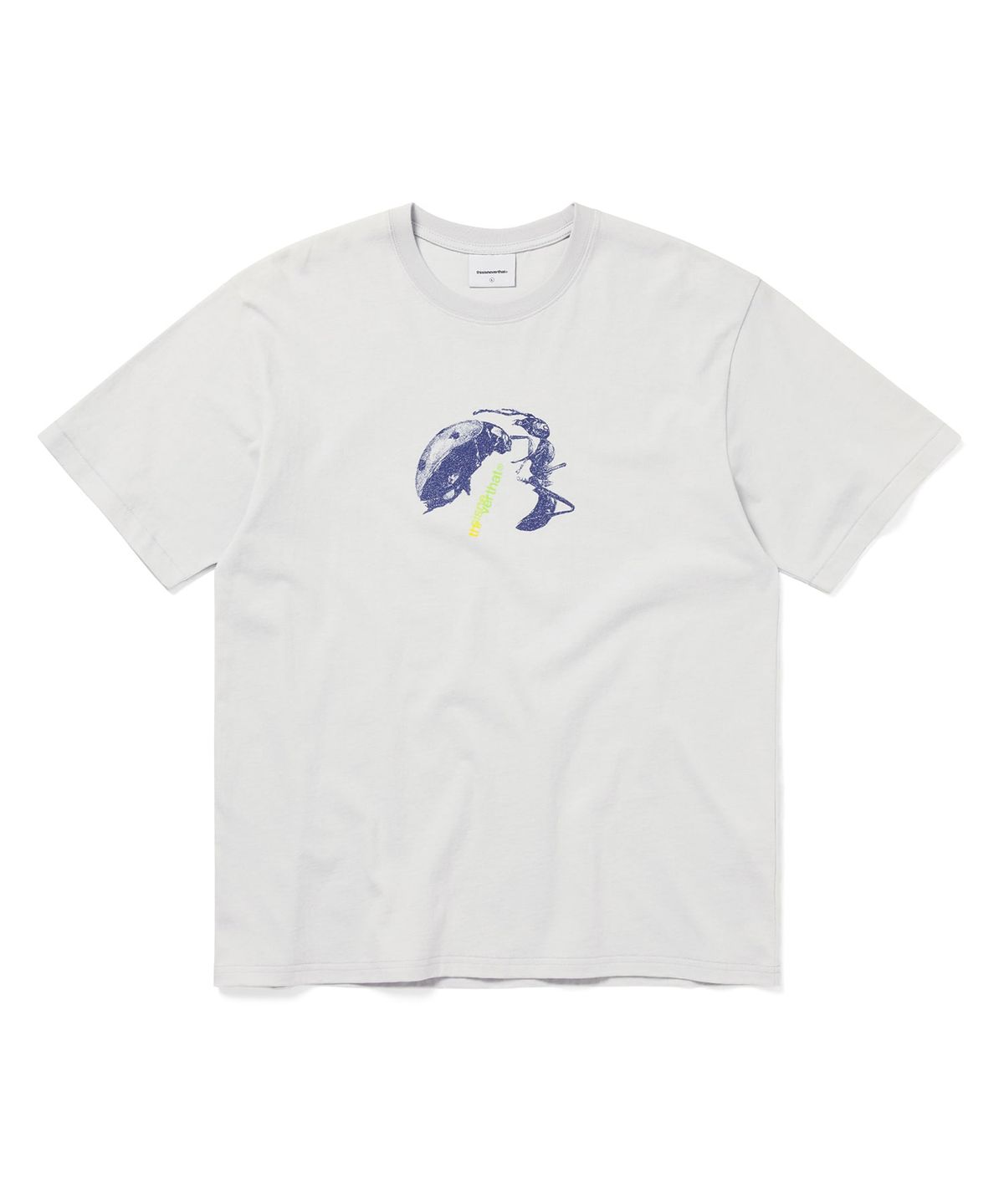 디스이즈네버댓(THISISNEVERTHAT) Insect Tee Silver Grey