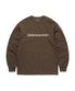 T-Logo L/S Tee Dark Chocolate
