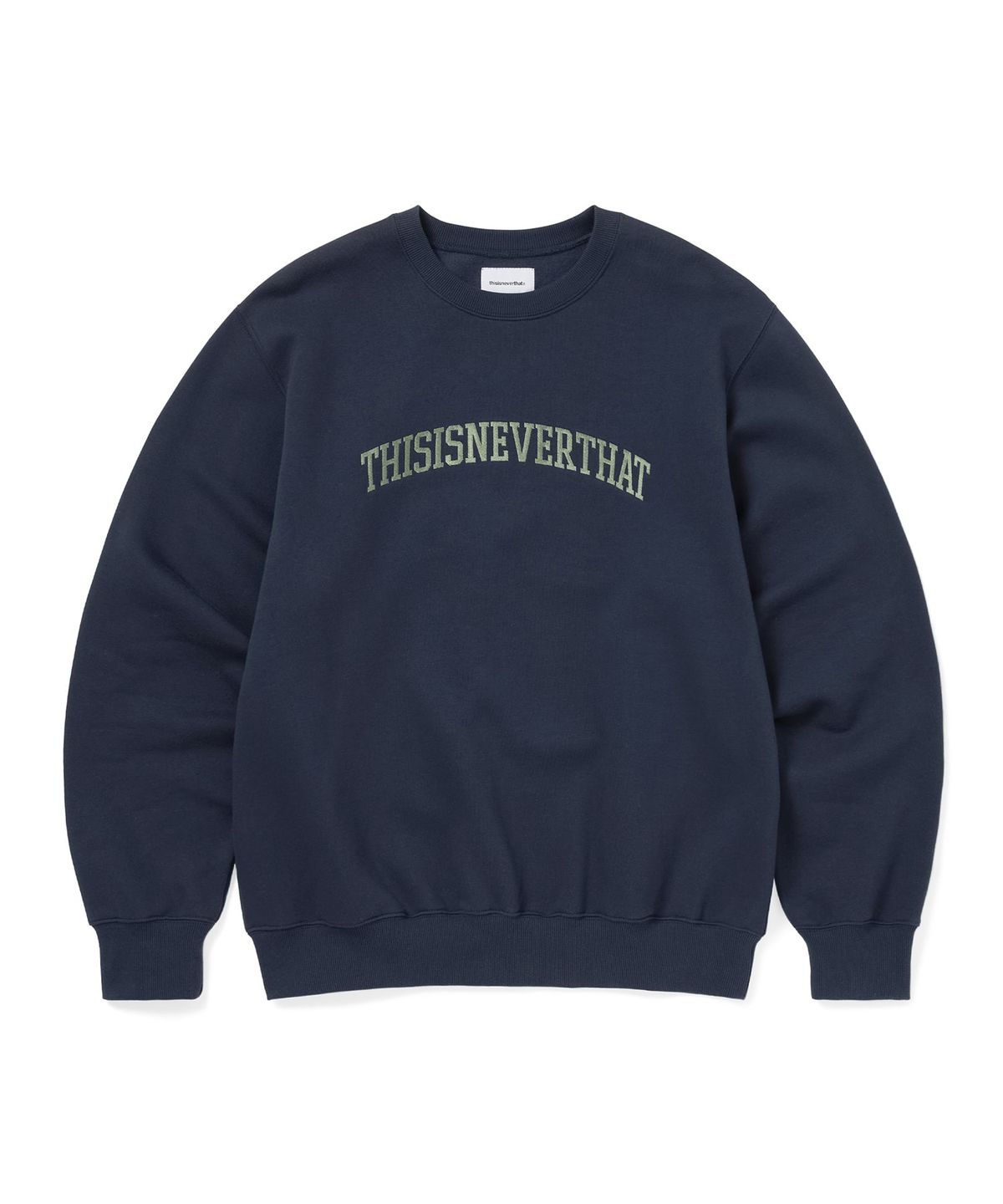 디스이즈네버댓(THISISNEVERTHAT) Arch-Logo Crewneck Navy