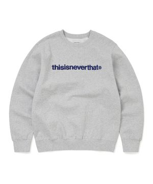T-Logo Crewneck Heather Grey