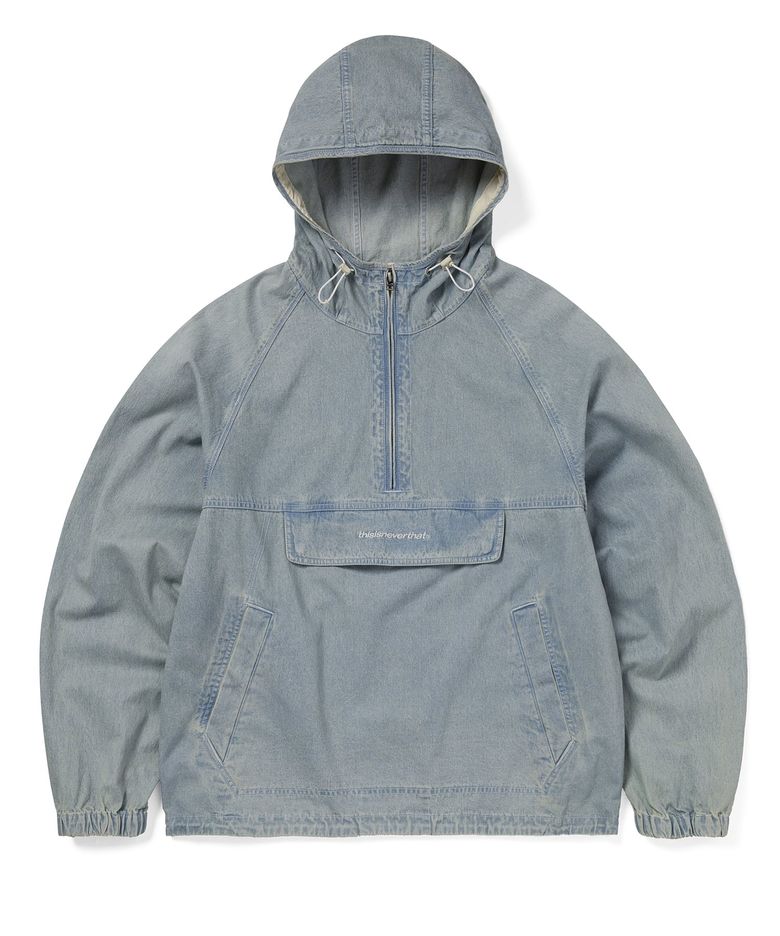 Anorak Jacket Washed Blue