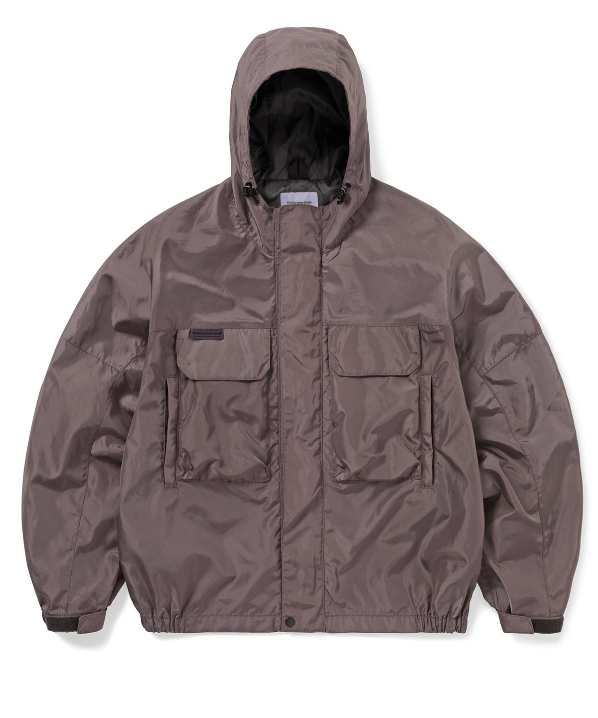 디스이즈네버댓(THISISNEVERTHAT) SP-Logo Wading Jacket Plum