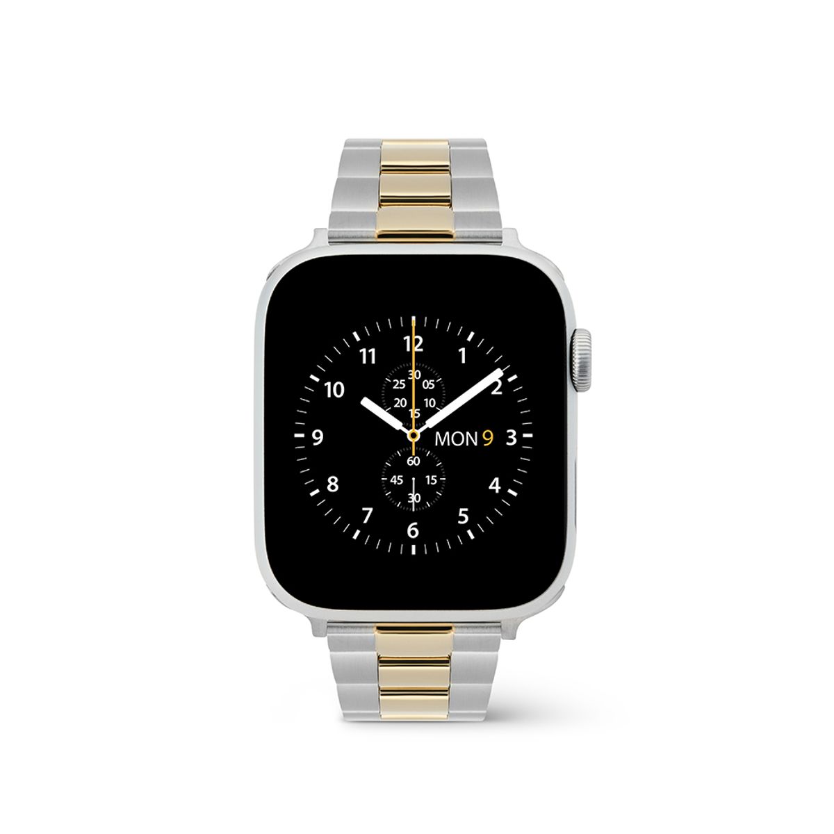 다니엘 웰링턴(DANIEL WELLINGTON) SMARTWATCH ICONIC LINK 애플워치 투톤 메탈 링크스트랩