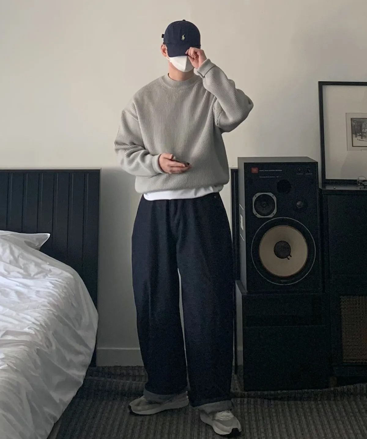 너스(NUS) YEI Heavy Knit (그레이)