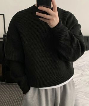 YEI Heavy Knit (블랙)