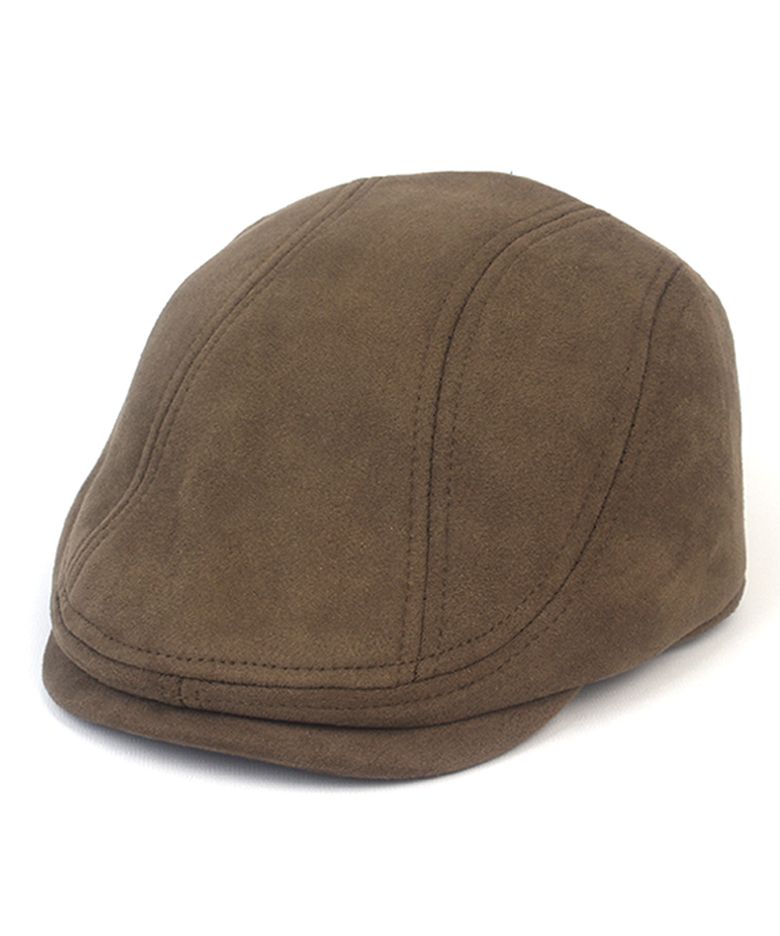Suade Brown Banding Huntingcap 헌팅캡